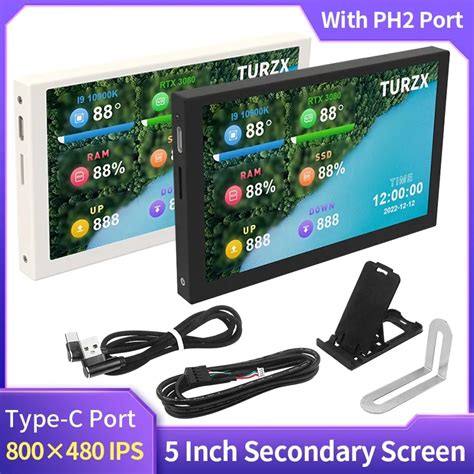 Inch Ips Type C Secondary Screen Ips Lcd Display For Mini Itx Pc Case