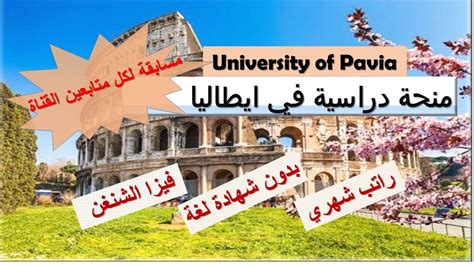 University Of Pavia Youtube