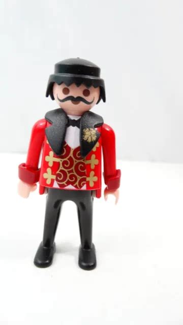 Personnage Cirque Playmobil Homme Mr Loyal Pr Sentateur Eur