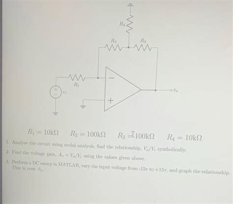 Solved M RA R2 R3 MM Ri Ovo Rj 1022 R2 100k2 Rz Chegg