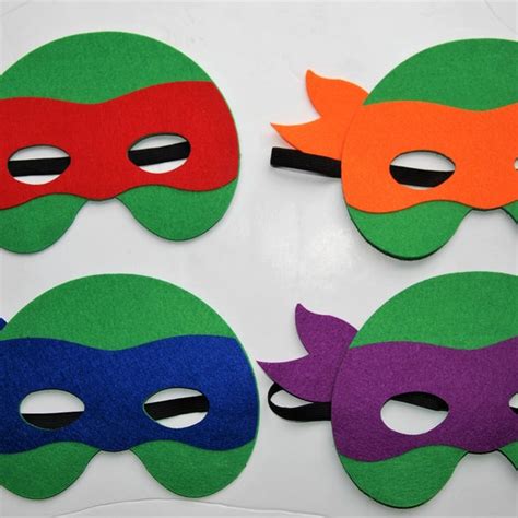 Ninja Turtle Mask - Etsy