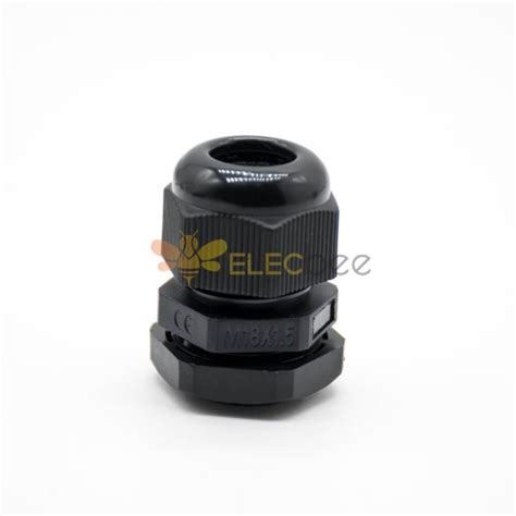 Ip68 Cable Gland Metric Thread M18 Nylon Plastic Waterproof Cable Fixing Connector