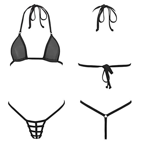 Lamorty Sheer Bikini Extreme See Through Micro Bikinis Exotic Want It All