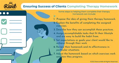 How To Support Your Client Through Therapy Homework