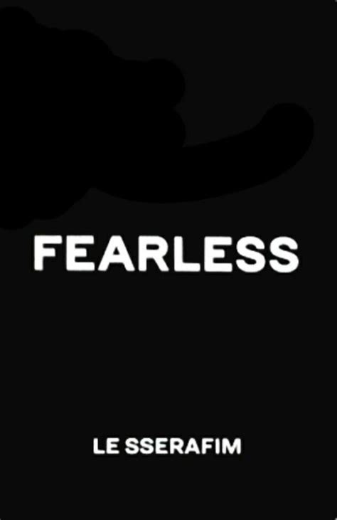 Le Sserafim Fearless Photocard Back Scan Ver Pre Order