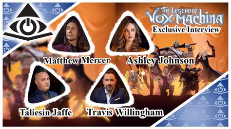 Ashley Johnson Matthew Mercer Travis Willingham And Taliesin Jaffe