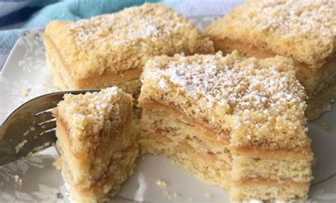 Песочное пирожное с яблоками простой рецепт пошаговый