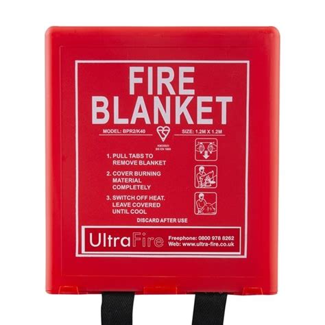 Ultrafire Fire Blanket 1 2 X 1 2m