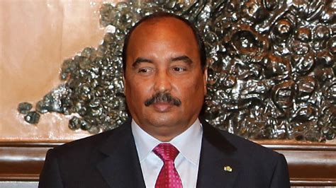 Le Pr Sient Mauritanien Mohamed Ould Abdel Aziz Touch Par Balle Info