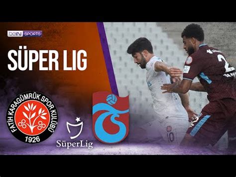 Fatih Karagumruk vs Trabzonspor SÜPER LIG HIGHLIGHTS 10 29 2023