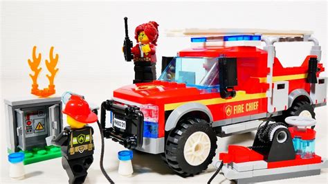 Lego City Fire Chief Response