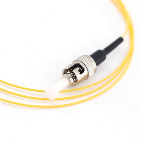 Kolorapus 1 0 Meter St Upc APC Fiber Optic Pigtail Simplex 0 9mm Sm