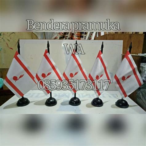 Jual Bendera Pramuka Pakai Tiang Kayu Shopee Indonesia