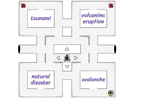 Natural Disaster Maze Chase