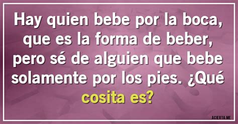 Hay Quien Bebe Por La Boca Que Es La Forma De Beber Pero S De