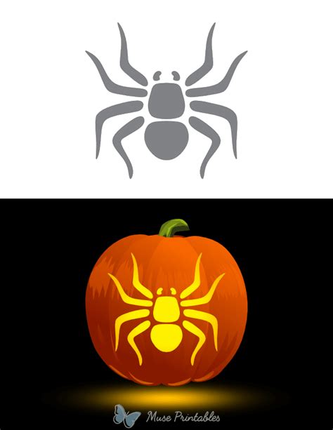 Spider Stencils Print