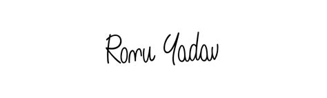 96 Ronu Yadav Name Signature Style Ideas Superb E Sign