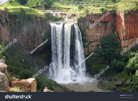 The Elands River Waterfall At Waterval Boven In Mpumalanga South