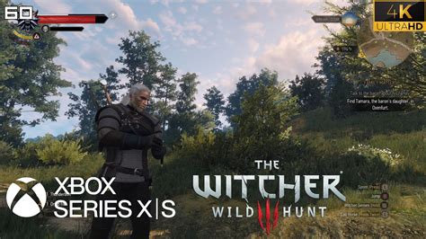 The Witcher New Patch Xbox Series X S K Video Capture Youtube