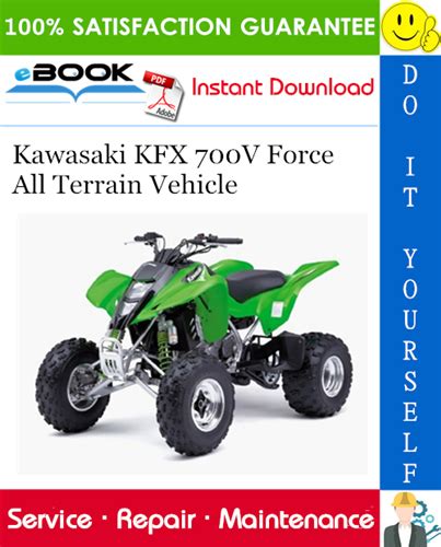 Kawasaki Kfx V Force All Terrain Vehicle Service Repair Manual