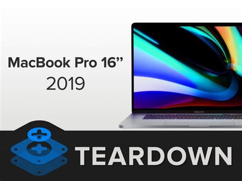 MacBook Pro 16" 2019 Teardown - HD01