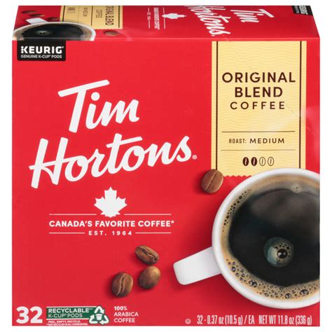 Save On Tim Hortons Original Blend Medium Roast Coffee K Cups Order Online Delivery Giant