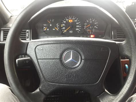Руль з хромом — Mercedes-Benz E-Class (W124), 2,5 л, 1994 года ...