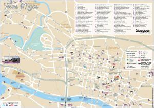 Map Of Merchant City Glasgow - ToursMaps.com