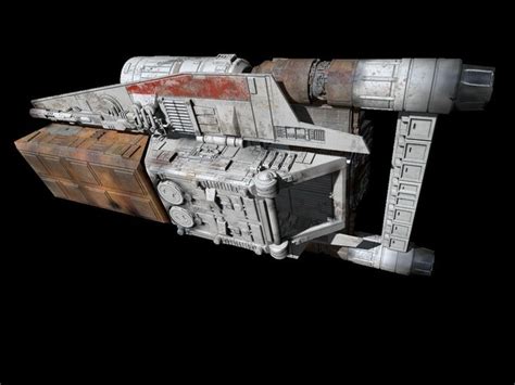 Artstation Star Wars Cargo Ship Final Color Scheme Brendan Baeza