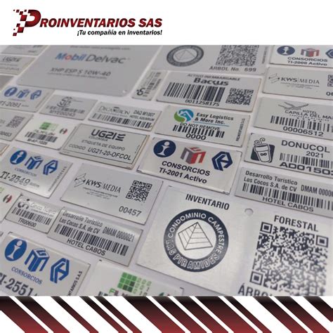 PLACAS EN ALUMINIO 05 PROINVENTARIOS SAS