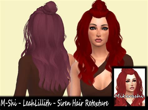 Mikerashis M Shi Leahlillith Siren Hair Retexture Mesh Needed