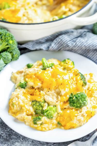 Creamy Chicken Broccoli Casserole The Stay At Home Chef