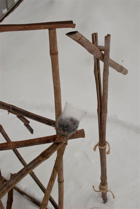 multi tiered solar powered shishi odoshi