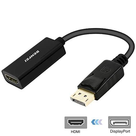 Displayport To Hdmi Benfei Gold Plated Dp Display Port To Hdmi Adapter