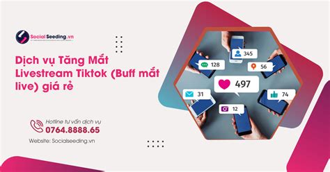 Dịch Vụ Tăng Mắt Livestream Tiktok Buff Mắt Live Giá Rẻ Uy Tín Lên