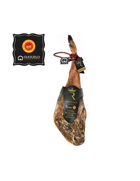 Jamón de Bellota 100 Ibérico D O Guijuelo Pata Negra Soberanos