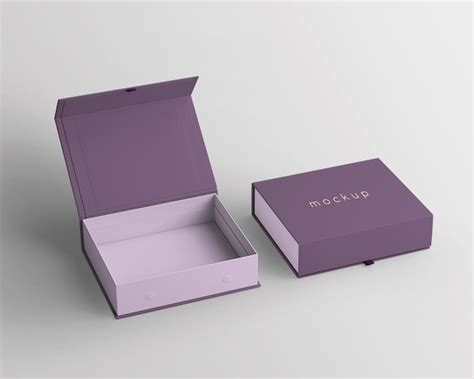 Premium PSD | Luxury box mockup