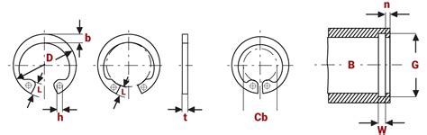 Internal Circlip DIN 472 Metric Springmasters