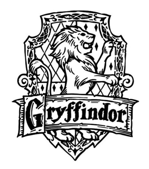 Gryffindor House SVG