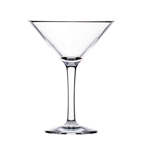 Bold Drinkware Revel 10 Ounce Martini Glass Set Of 6