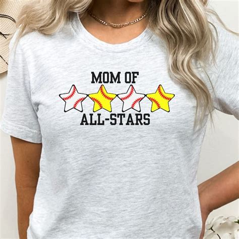 Softball All Star Shirt Etsy