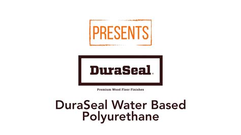 Duraseal Water Based Polyurethane On Vimeo