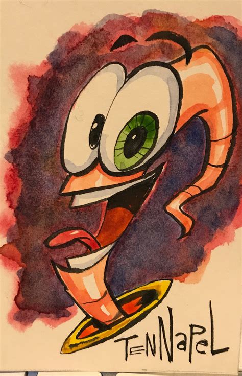 Doug TenNapel Watercolors on Behance