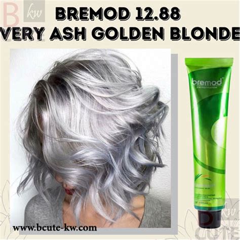 Bremod Hair Color Very Ash Golden Blonde Ml Bcute Kw