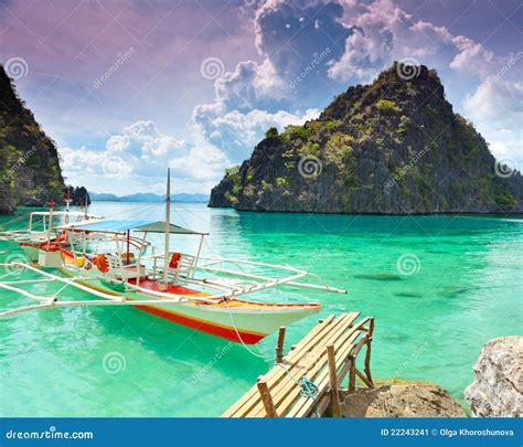 Coron lagoon stock image. Image of seascape, paradise - 22243241