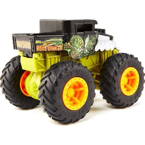 Mattel Hot Wheels monster trucks velká srážka Bone Shaker Bash Ups KIDS sk