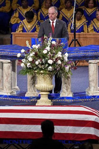 Photos Baton Rouge Community Pays Final Respects To Officer Montrell