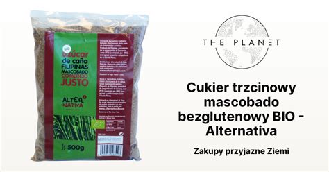 Cukier Trzcinowy Mascobado Bezglutenowy Bio Alternativa The Planet