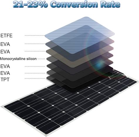 Paneles Solares Flexibles De 18 V 400800 W Panel Solar Monocristalino