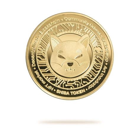 Cryptochips Shiba Inu Shib Physical Crypto Coin Commemorative